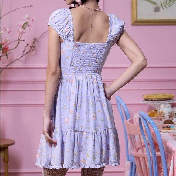 My Melody Kuromi My Sweet Piano Tea Party Dress Hot Topic Sanrio - Picture 3 of 3